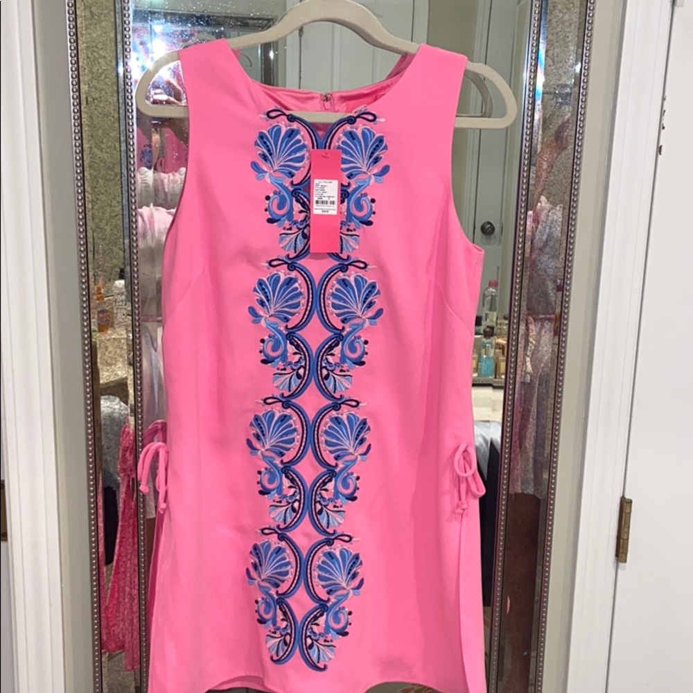 💓🦋LILLY PULITZER HAVANA PINK SHELL DONNA ROMPER